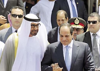 الرئيس المصري يهنئ الإمارات ومحمد بن زايد ببدء تشغيل محطة براكة