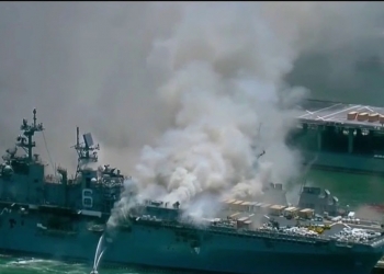 انفجار ناقلة نفط روسية في بحر آزوف
