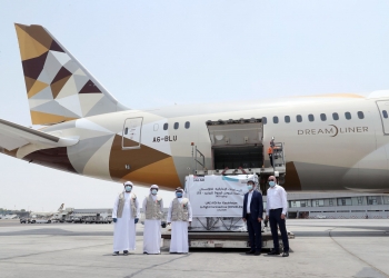 الإمارات ترسل طائرة مساعدات طبية