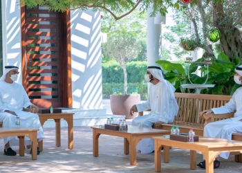 حاكم دبي يلتقي أخاه ولي عهد أبوظبي ويناقشان مجموعة من قضايا الوطن