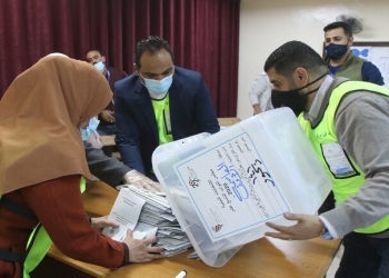 عملية فرز الأصوات في انتخابات الأردن