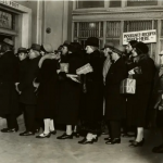 مكتب بريد في مدينة نيويورك في أوائل القرن العشرين