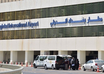 انفجار داخل مطار بغداد الدولي