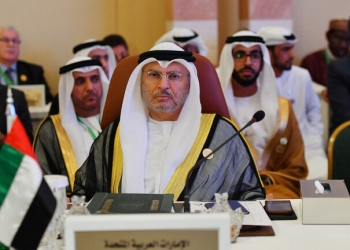 قرقاش الخليج العربي أزمة قطر