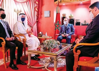 عبدالله بن زايد يوجّه رسالة إلى جلالة ملك المغرب