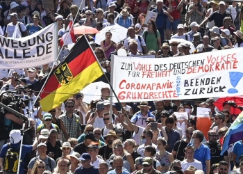 اشتباكات في ألمانيا بسبب قيود كورونا