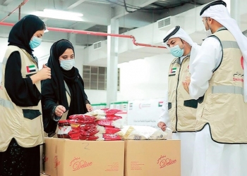 الإمارات تقدم مساعدات رمضانية لآلاف الأسر السودانية