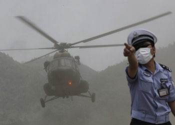 ارتفاع عدد ضحايا تحطم المروحية في الصين