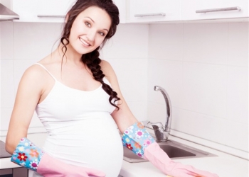 تنظيف المنزل خلال الحمل