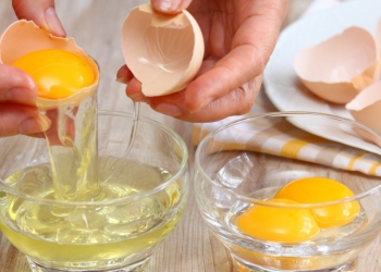 فصل صفار البيض عن البياض