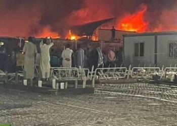 ارتفاع عدد ضحايا حريق مستشفى الناصرية في العراق