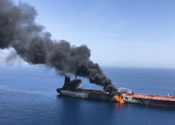 إيران تنفي صلتها بتفجير السفينة الإسرائيلية قبالة عمان