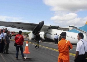 تحطم طائرة شحن في إندونيسيا