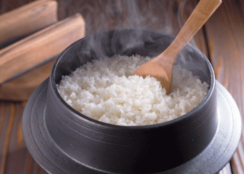 طهي الأرز