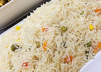 تحضير الأرز الأبيض