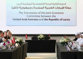 الإمارات ولاتفيا تطلقان برنامج تعاون اقتصادي