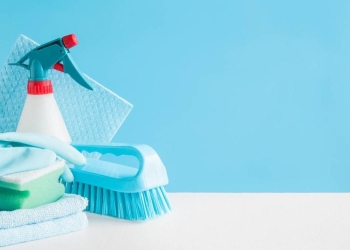 تنظيف فرش المرحاض والإسفنجات