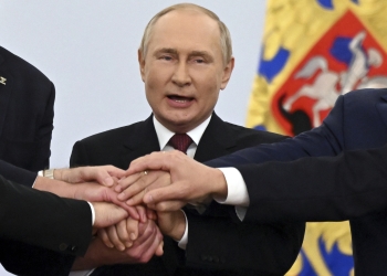 بوتين يصادق على اتفاقيات انضمام لوغانسك ودونيتسك وزابوروجيه وخيرسون