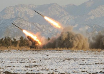 تبادل إطلاق قذائف صاروخية بين الكوريتين