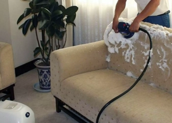 تنظيف الأريكة