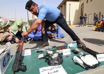 العراق يتلف الأطنان من المواد المخدرة