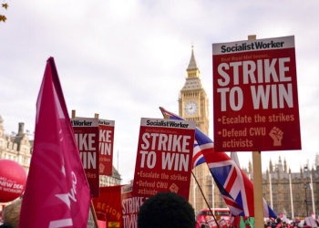 أنباء عن إضراب أكثر من نصف مليون عامل في بريطانيا هذا الأسبوع