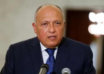 وصول وزير خارجية مصر إلى دمشق