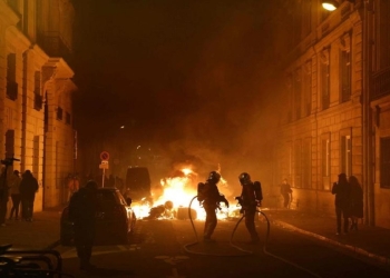 أعمال عنف خلال مظاهرات ضد قانون التقاعد في فرنسا