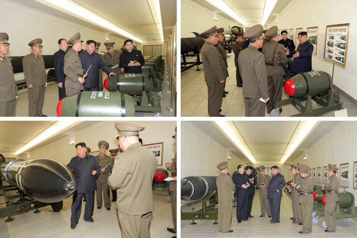 زعيم كوريا الشمالية يتفقد رؤوساً حربية نووية تكتيكية جديدة