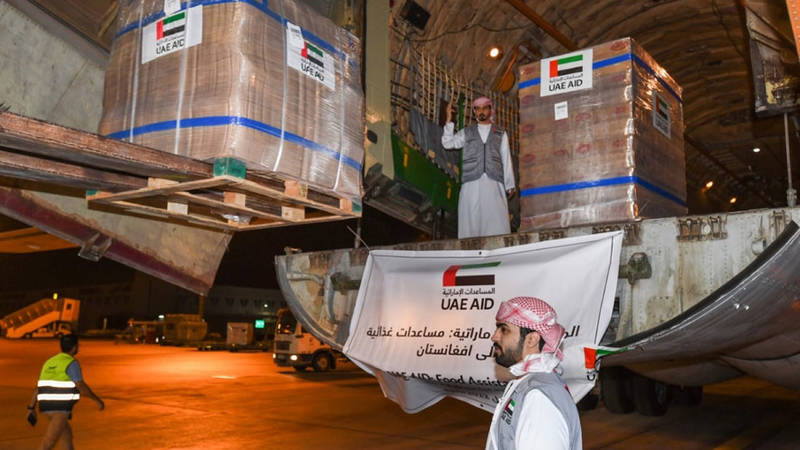 الإمارات ترسل إمدادات عاجلة إلى أفغانستان