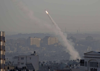 إطلاق صواريخ من قطاع غزة نحو إسرائيل