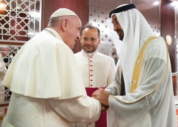البابا فرنسيس يشيد بدور الإمارات ورئيس الدولة في نشر ثقافة السلام والتسامح