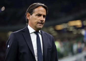 Soccer Football - Serie A - Inter Milan v Monza - San Siro, Milan, Italy - August 19, 2023 Inter Milan coach Simone Inzaghi before the match REUTERS/Claudia Greco
